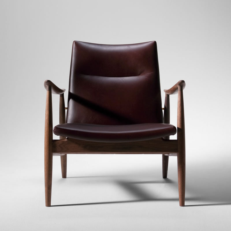 RIVAGE Casual Chair in Special Leather Color